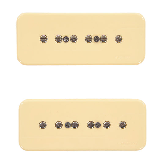 Fishman Fluence Greg Koch Gristle-Tone Signature P90 Pickup Set Cream Parts / Guitar Pickups