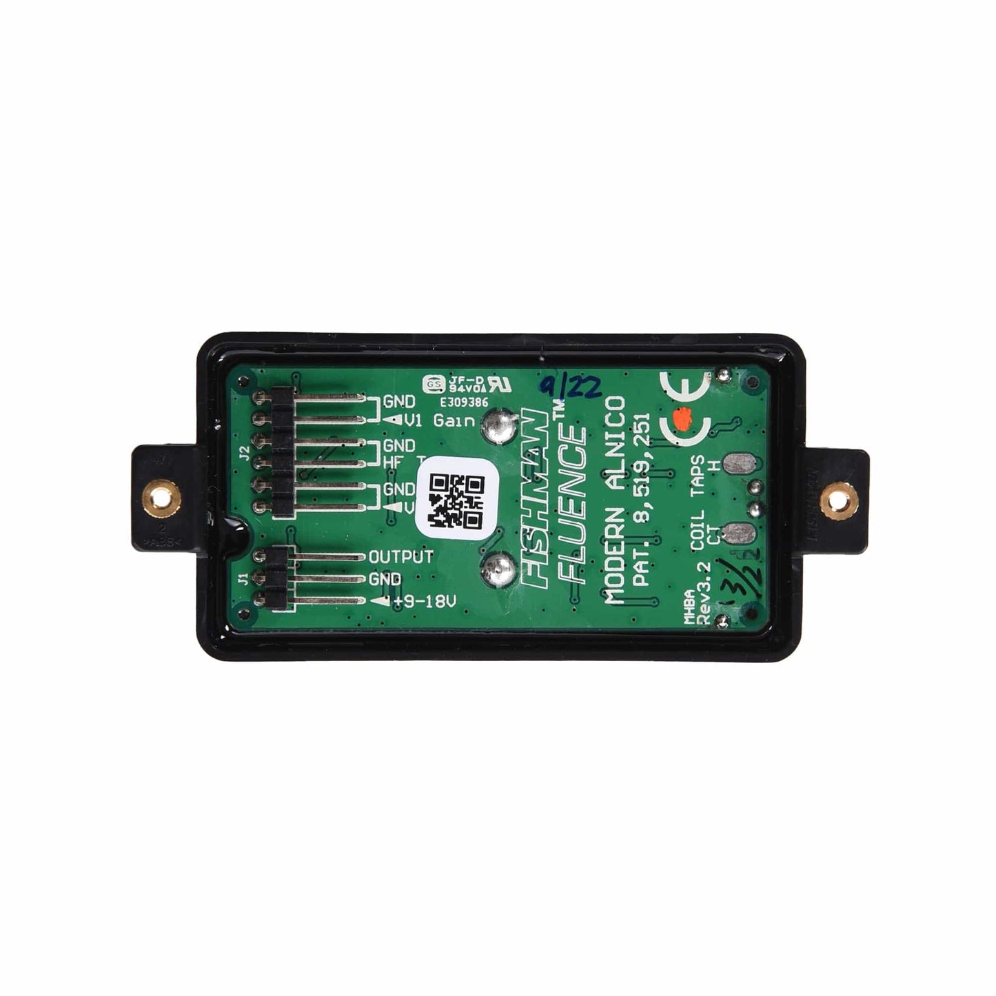 Fishman Fluence Modern Humbucker 6-String Alnico Brushed Black Nickel Parts / Guitar Pickups