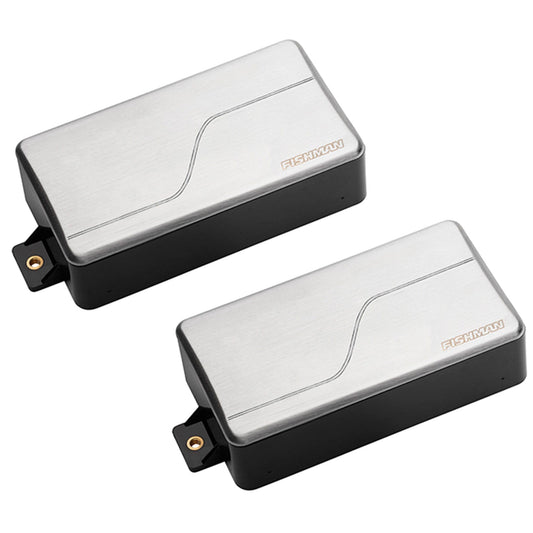 Fishman Fluence Modern Humbucker Set Brushed Stainless Parts / Guitar Pickups