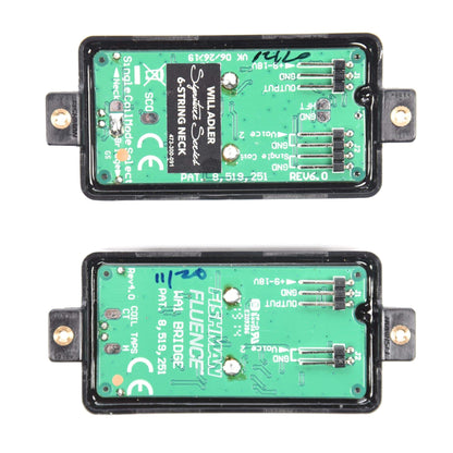 Fishman Fluence Will Adler 6-String Modern Humbucker Set Parts / Guitar Pickups