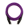 Fjord Audio Electric Lady Purple XLR Studio 10ft Cable Accessories / Cables