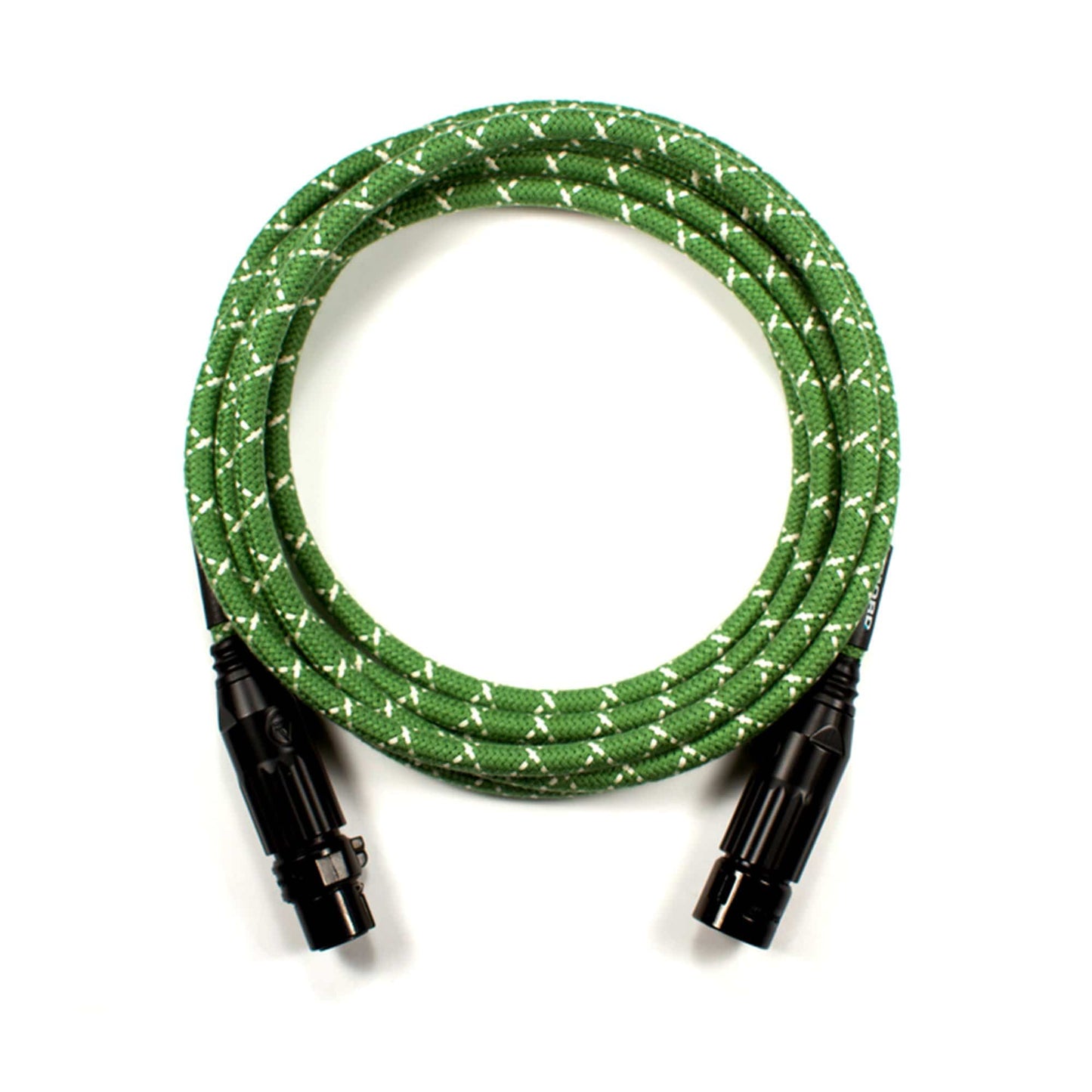 Fjord Audio Motown Green XLR Studio 10ft Cable Accessories / Cables