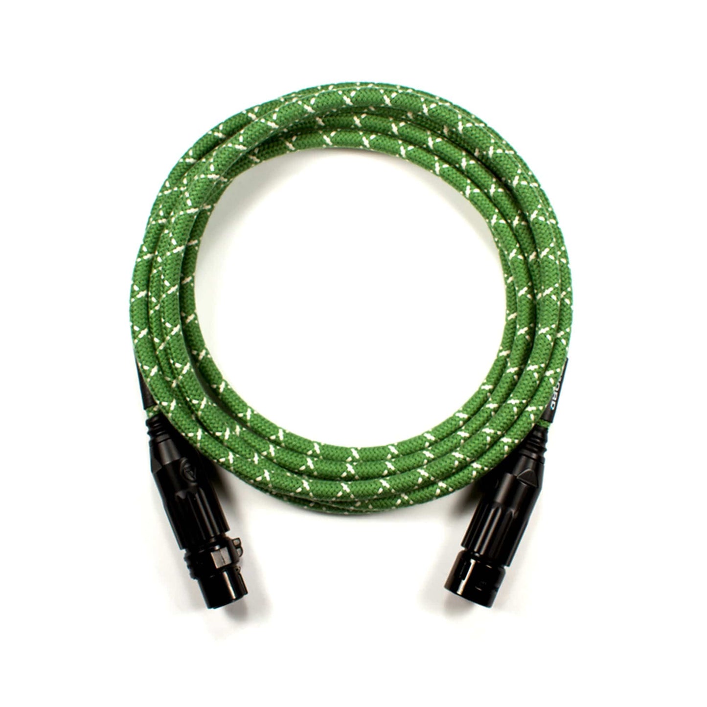 Fjord Audio Motown Green XLR Studio 20ft Cable Accessories / Cables