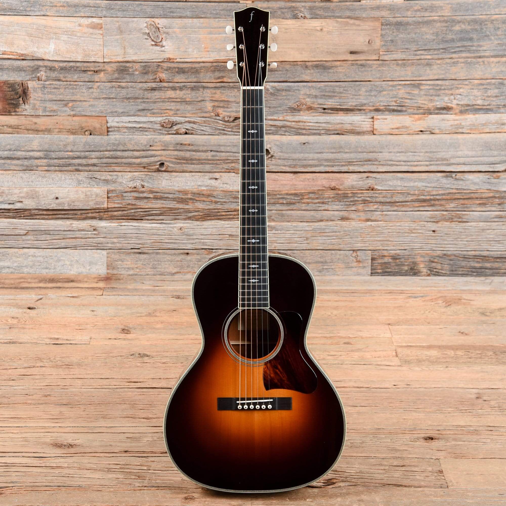 Flammang L35 Adirondack Spruce Top w/ Honduran Mahogany Back & Sides Sunburst 2012 Acoustic Guitars / OM and Auditorium
