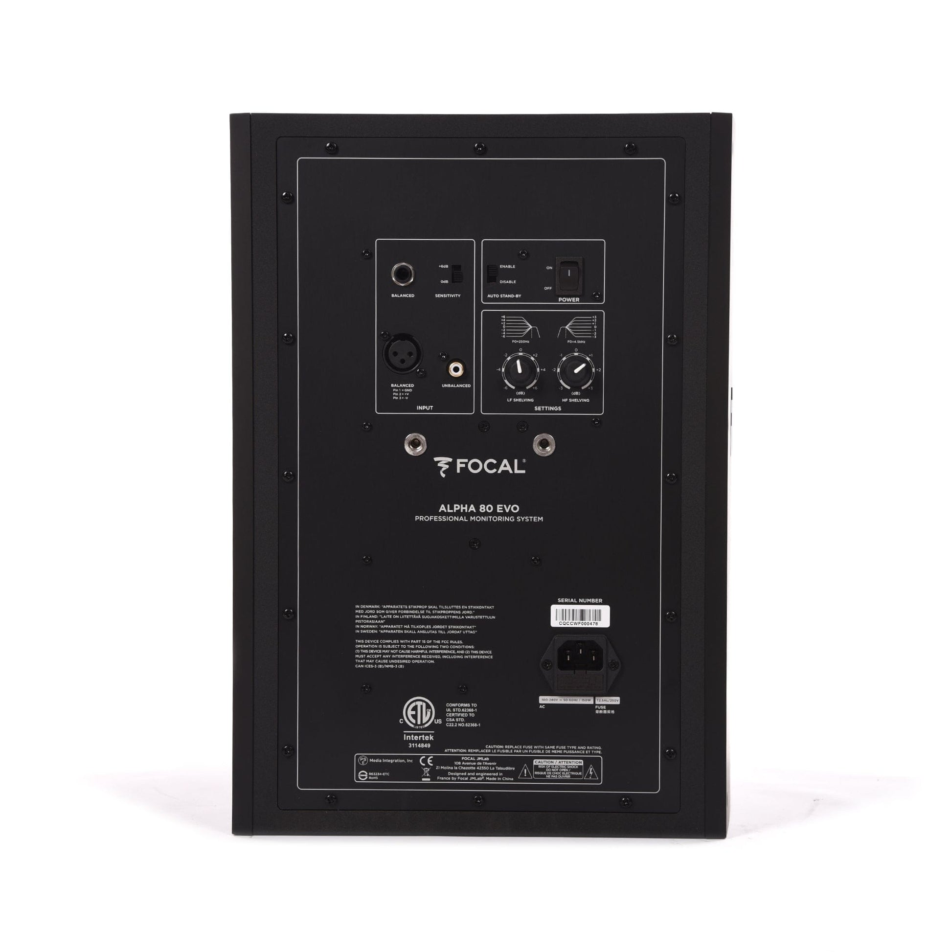 Focal Alpha 80 Evo 8" Active Studio Monitor Pro Audio / Speakers / Studio Monitors