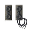 Focal Shape Twin Dual 5" Active Studio Monitor Pair and (2) TRS Cable Bundle Pro Audio / Speakers / Studio Monitors
