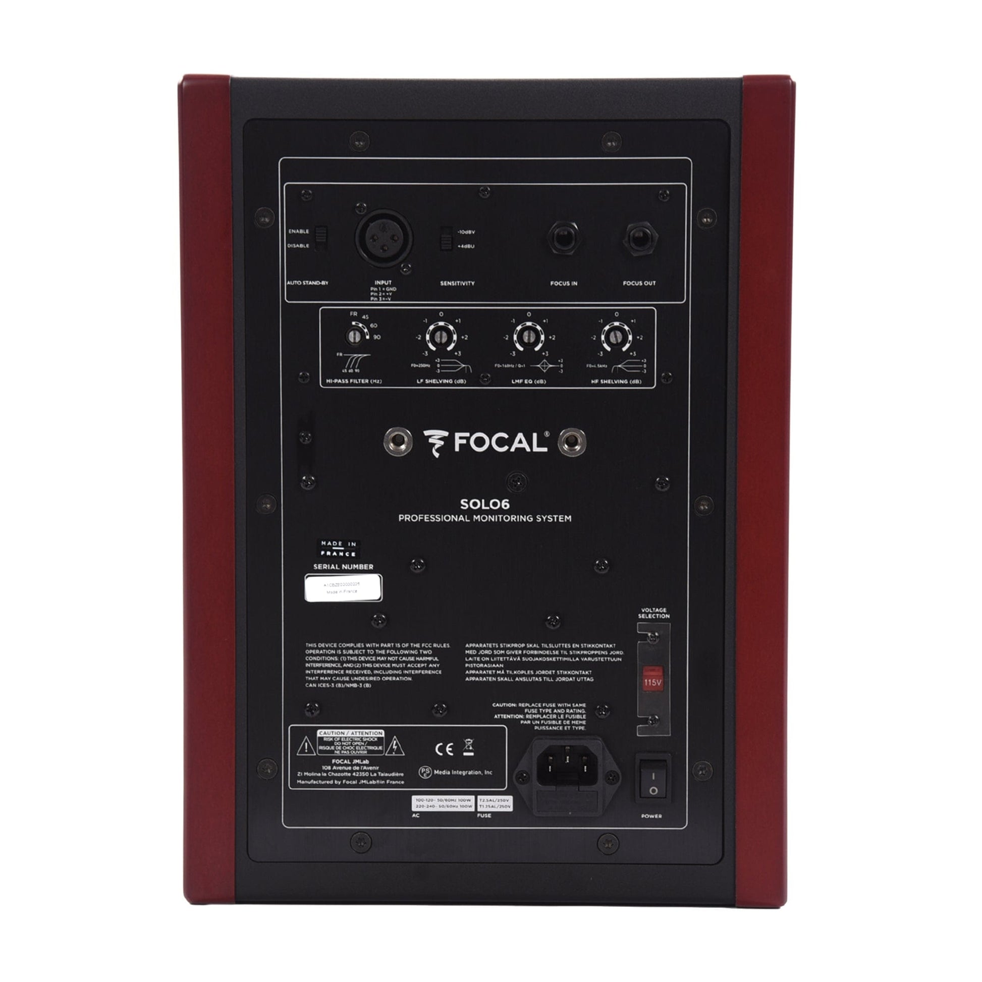 Focal Solo6 ST6 6.5" Powered Studio Monitor Pro Audio / Speakers / Studio Monitors