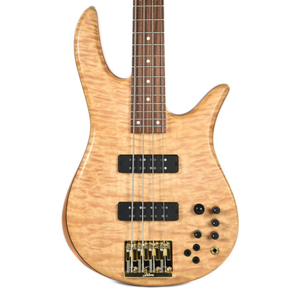 Fodera 35th Anniversary Monarch 4 Quilted Maple Top Mahogany Body Bass Guitars / 4-String