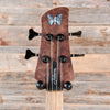 Fodera Viceroy Deluxe 4 Burmese Sal Top Roasted Ash Body w/Birdseye Maple Fingerboard Bass Guitars / 4-String