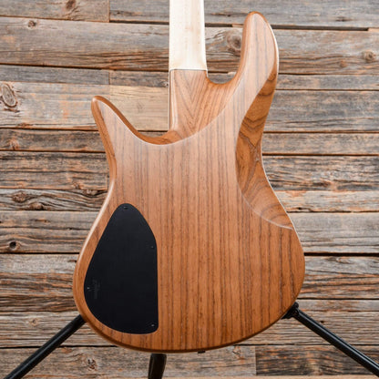 Fodera Viceroy Deluxe 4 Burmese Sal Top Roasted Ash Body w/Birdseye Maple Fingerboard Bass Guitars / 4-String