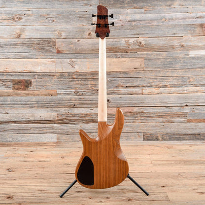 Fodera Viceroy Deluxe 4 Burmese Sal Top Roasted Ash Body w/Birdseye Maple Fingerboard Bass Guitars / 4-String