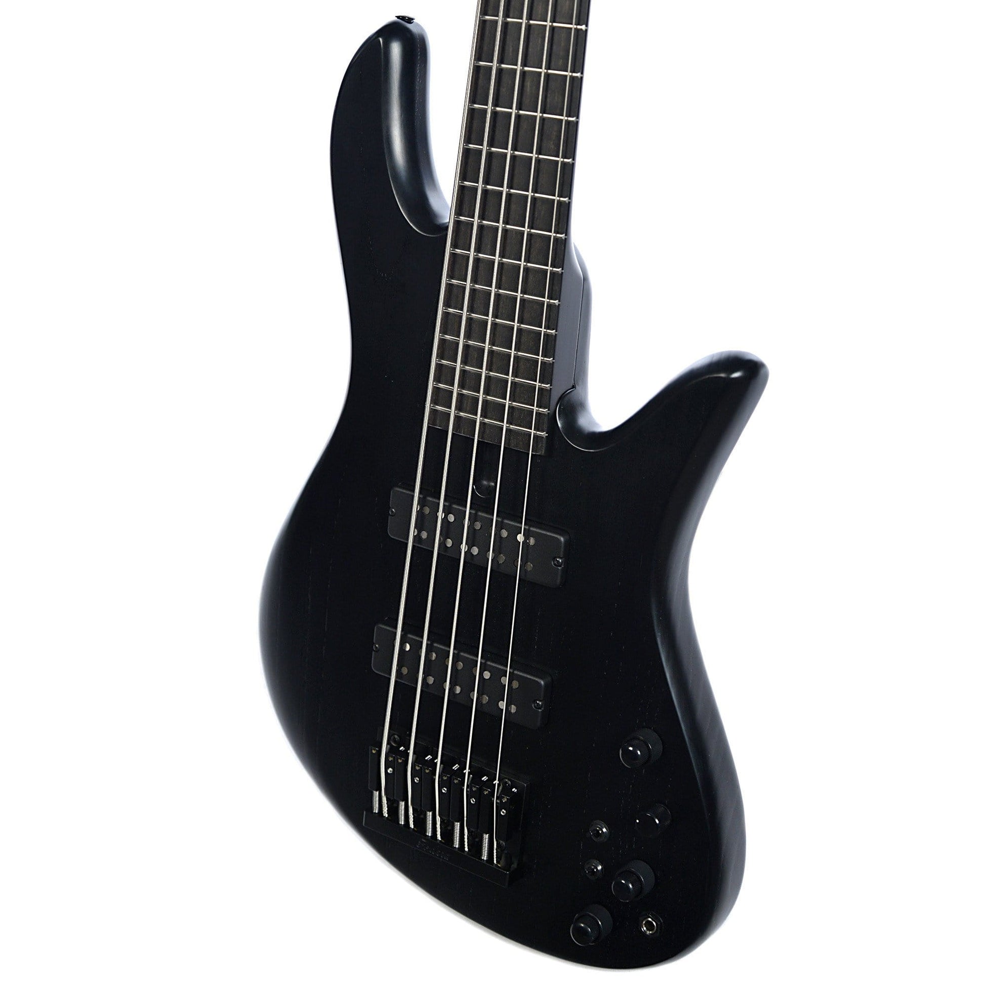 Fodera Emperor Standard Special 5 String Bass Black Satin Bass Guitars / 5-String or More