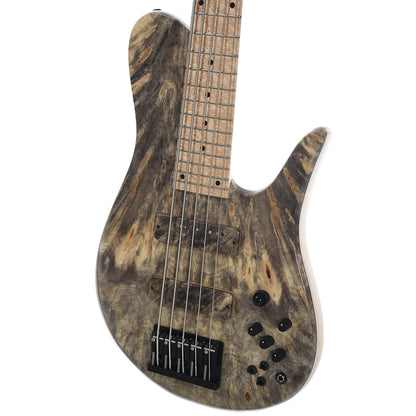 Fodera Imperial Elite 5 Buckeye Burl Top Ash Body w/Birdseye Maple Fingerboard Bass Guitars / 5-String or More