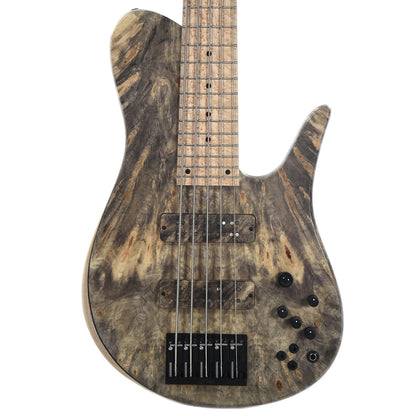 Fodera Imperial Elite 5 Buckeye Burl Top Ash Body w/Birdseye Maple Fingerboard Bass Guitars / 5-String or More