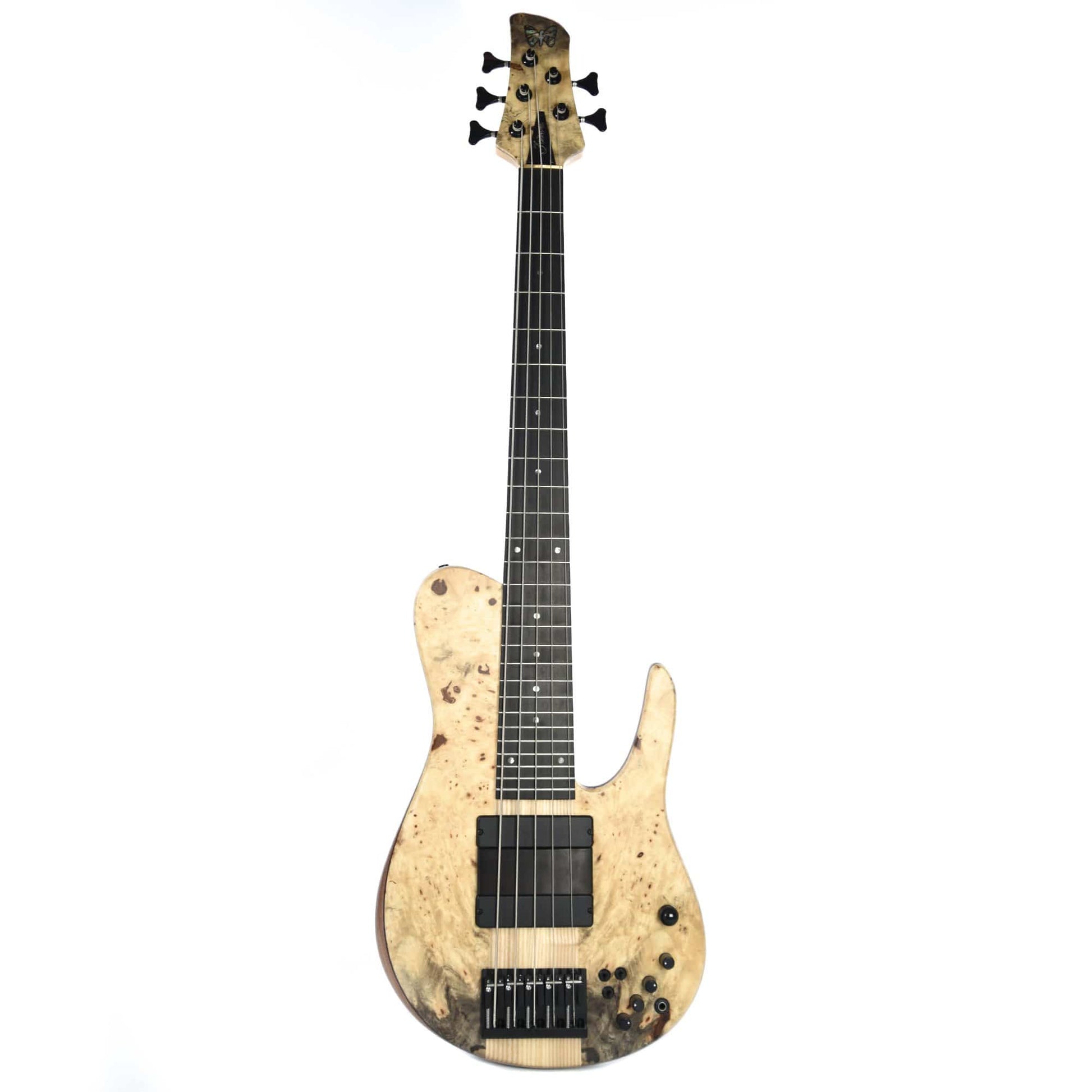 Fodera Matt Garrison Sig. Imperial 5 Bass Buckeye Burl Top w/Ebony Fingerboard Bass Guitars / 5-String or More