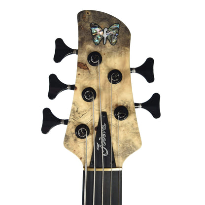 Fodera Matt Garrison Sig. Imperial 5 Bass Buckeye Burl Top w/Ebony Fingerboard Bass Guitars / 5-String or More