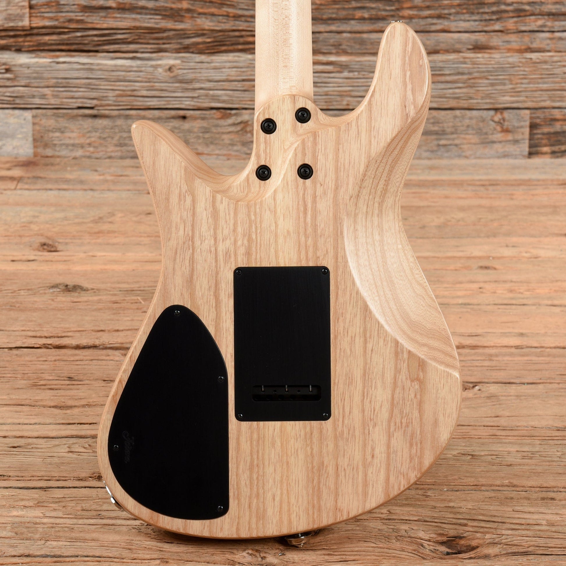 Fodera Custom Emperor Ash Body Ebony Macassar Top w/Fralin JM & Pure PAF Natural Electric Guitars / Solid Body