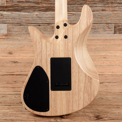 Fodera Custom Emperor Ash Body Ebony Macassar Top w/Fralin JM & Pure PAF Natural Electric Guitars / Solid Body