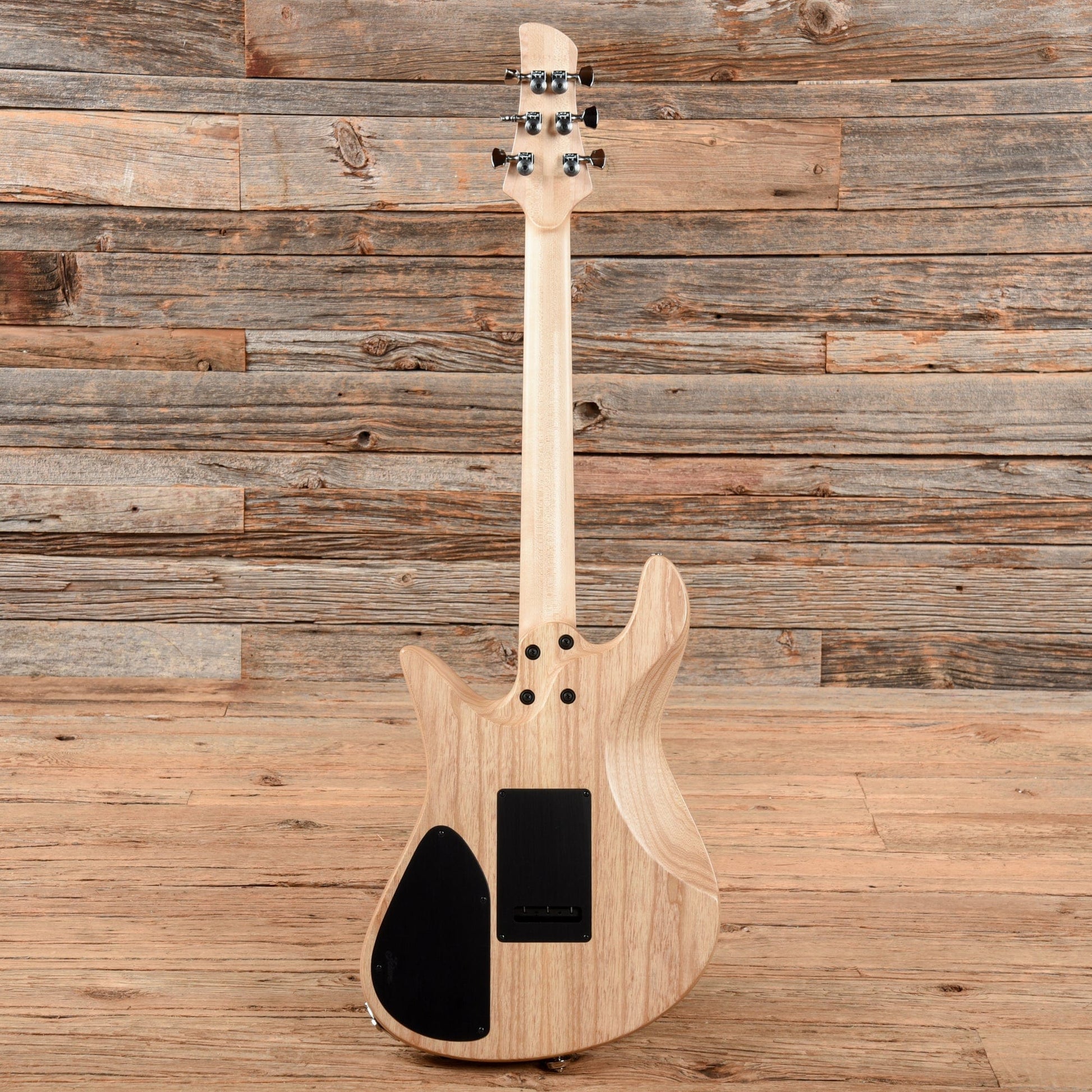 Fodera Custom Emperor Ash Body Ebony Macassar Top w/Fralin JM & Pure PAF Natural Electric Guitars / Solid Body