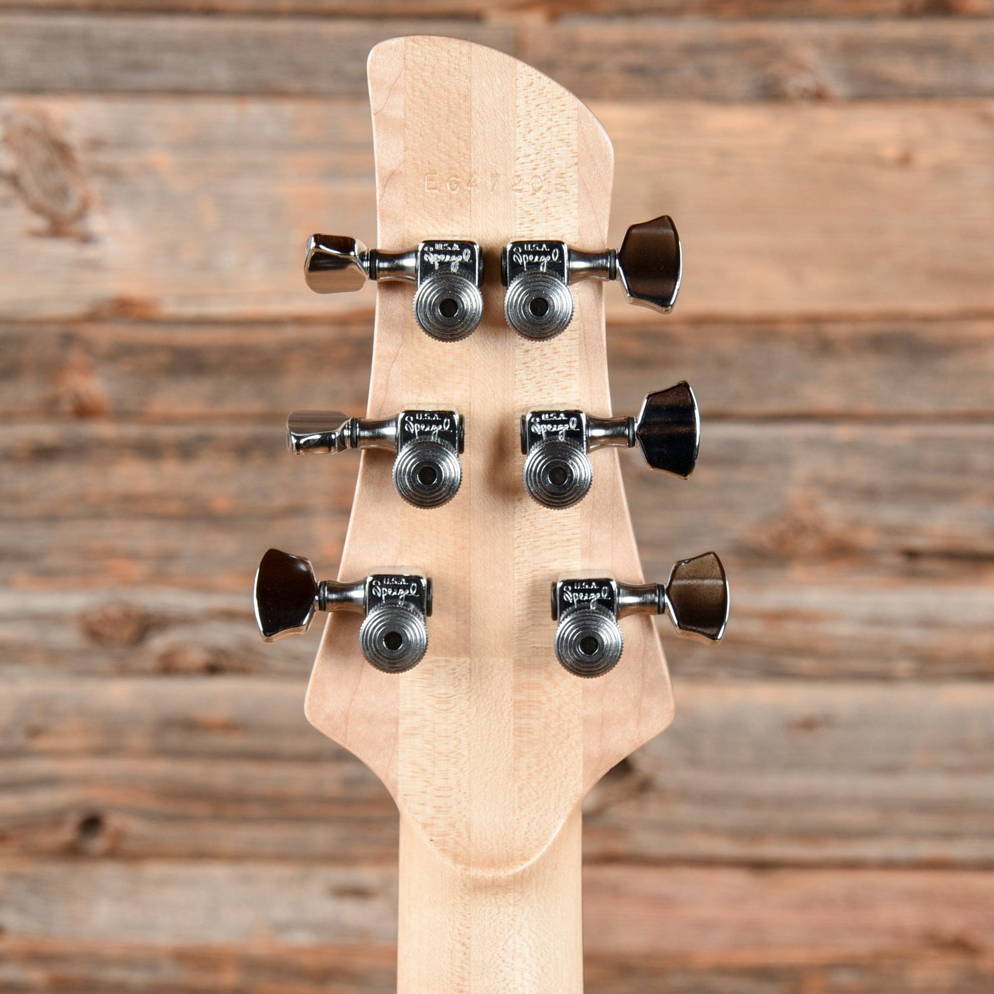 Fodera Custom Emperor Ash Body Ebony Macassar Top w/Fralin JM & Pure PAF Natural Electric Guitars / Solid Body