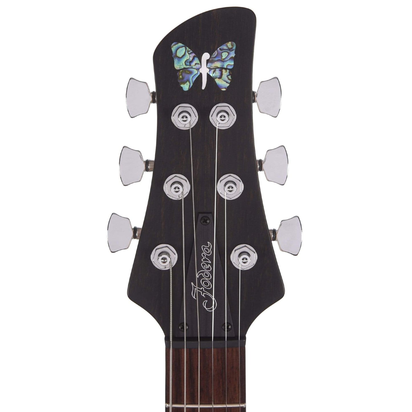 Fodera Custom Emperor Standard Ash Mary Kay White w/Fralin JM & Pure PAF Electric Guitars / Solid Body