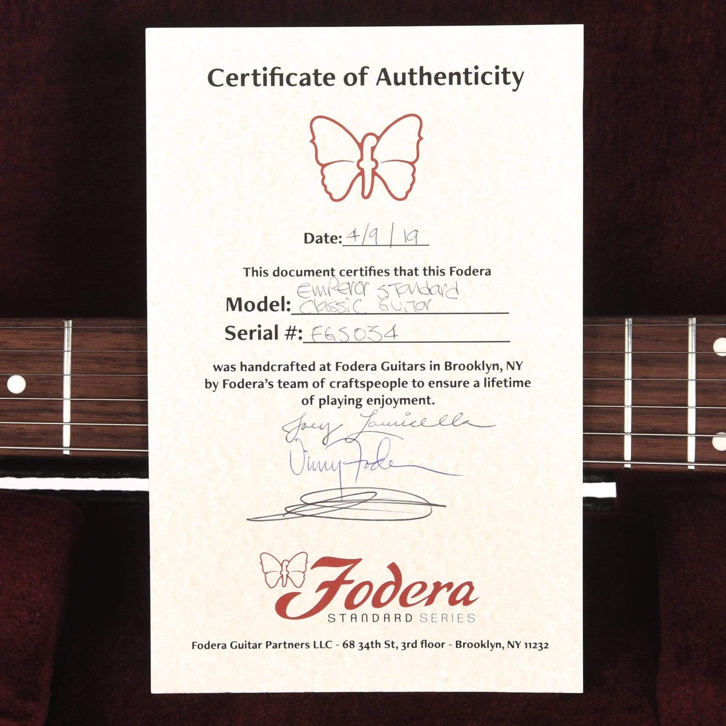 Fodera Custom Emperor Standard Ash Trans Daphne Blue w/Fralin JM & Pure PAF Electric Guitars / Solid Body