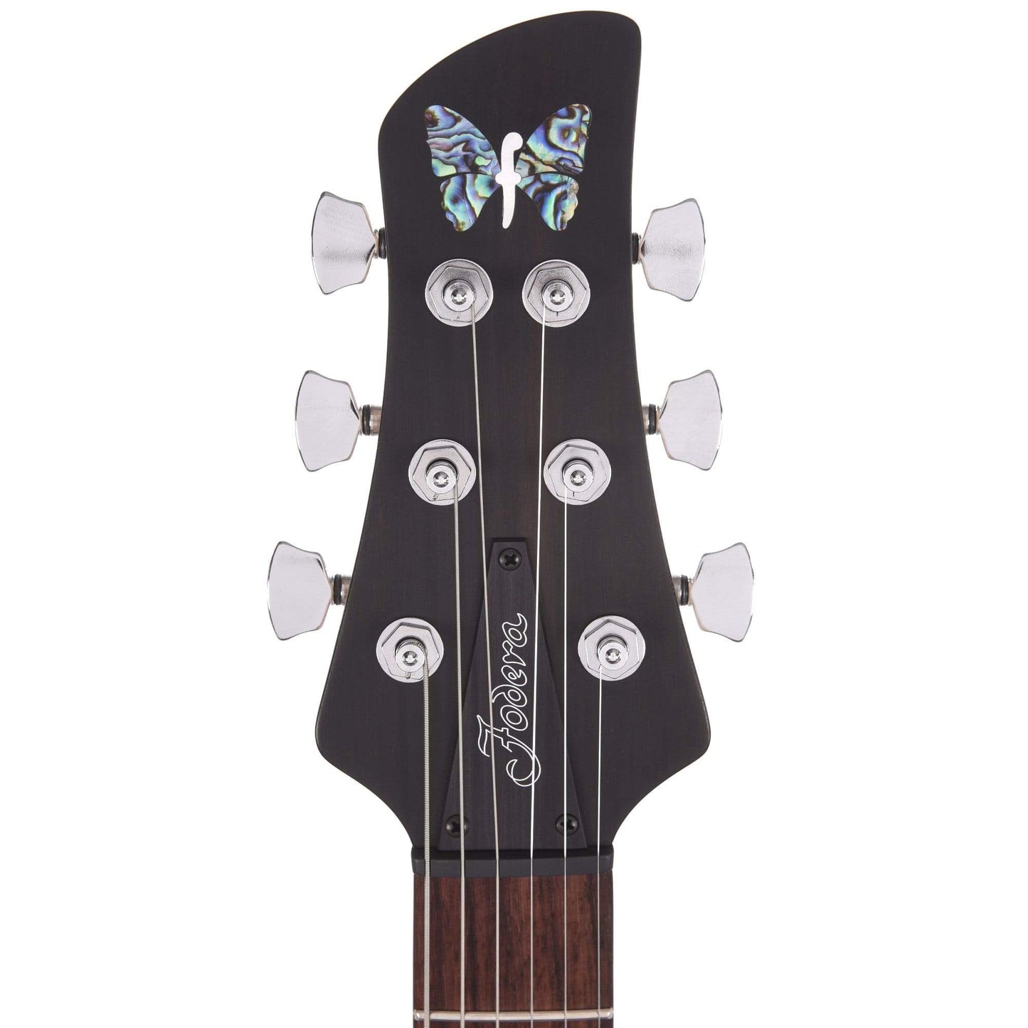 Fodera Custom Emperor Standard Ash Trans Daphne Blue w/Fralin JM & Pure PAF Electric Guitars / Solid Body