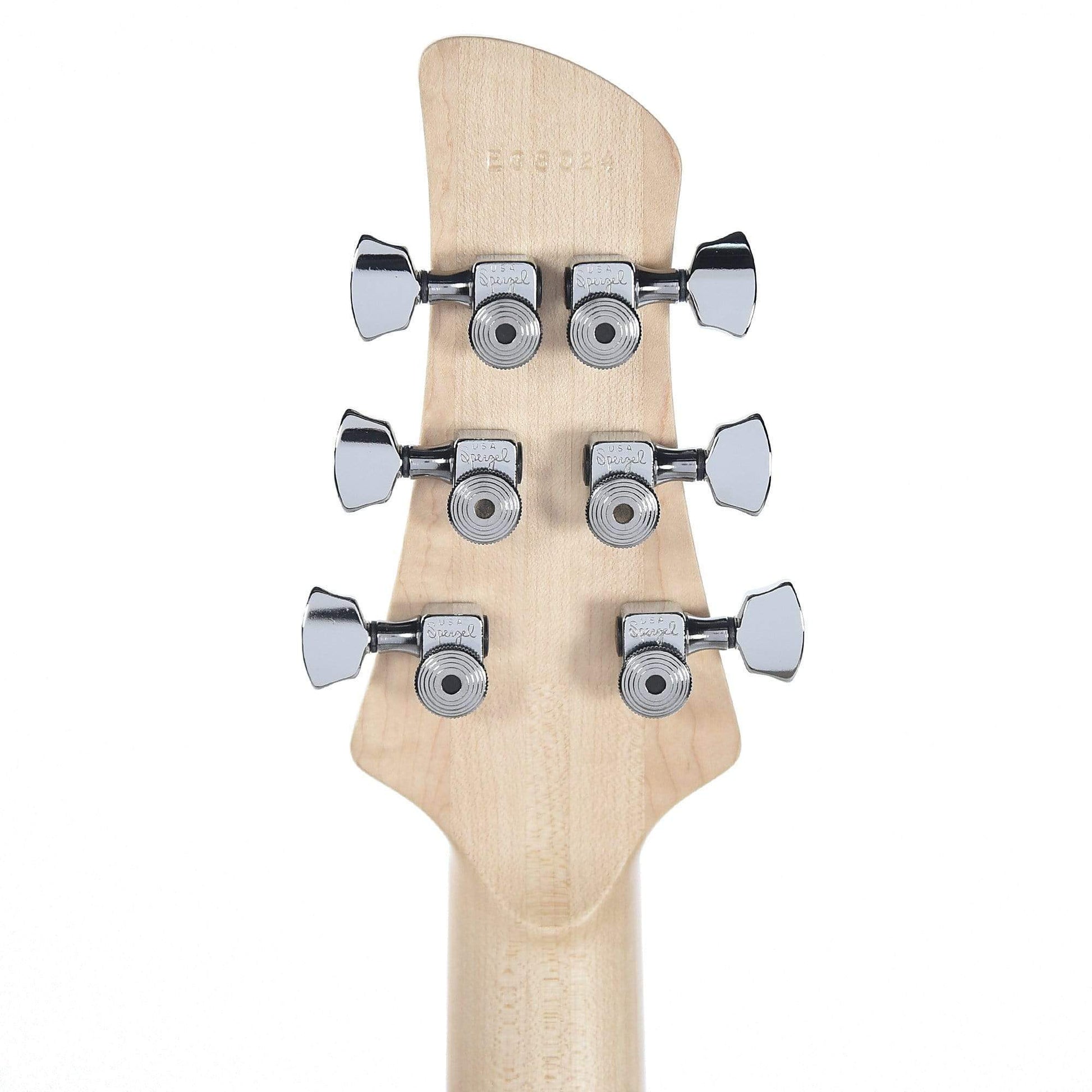 Fodera Custom Emperor Standard Ash Trans Mary Kay White w/Lollar Blondes Electric Guitars / Solid Body