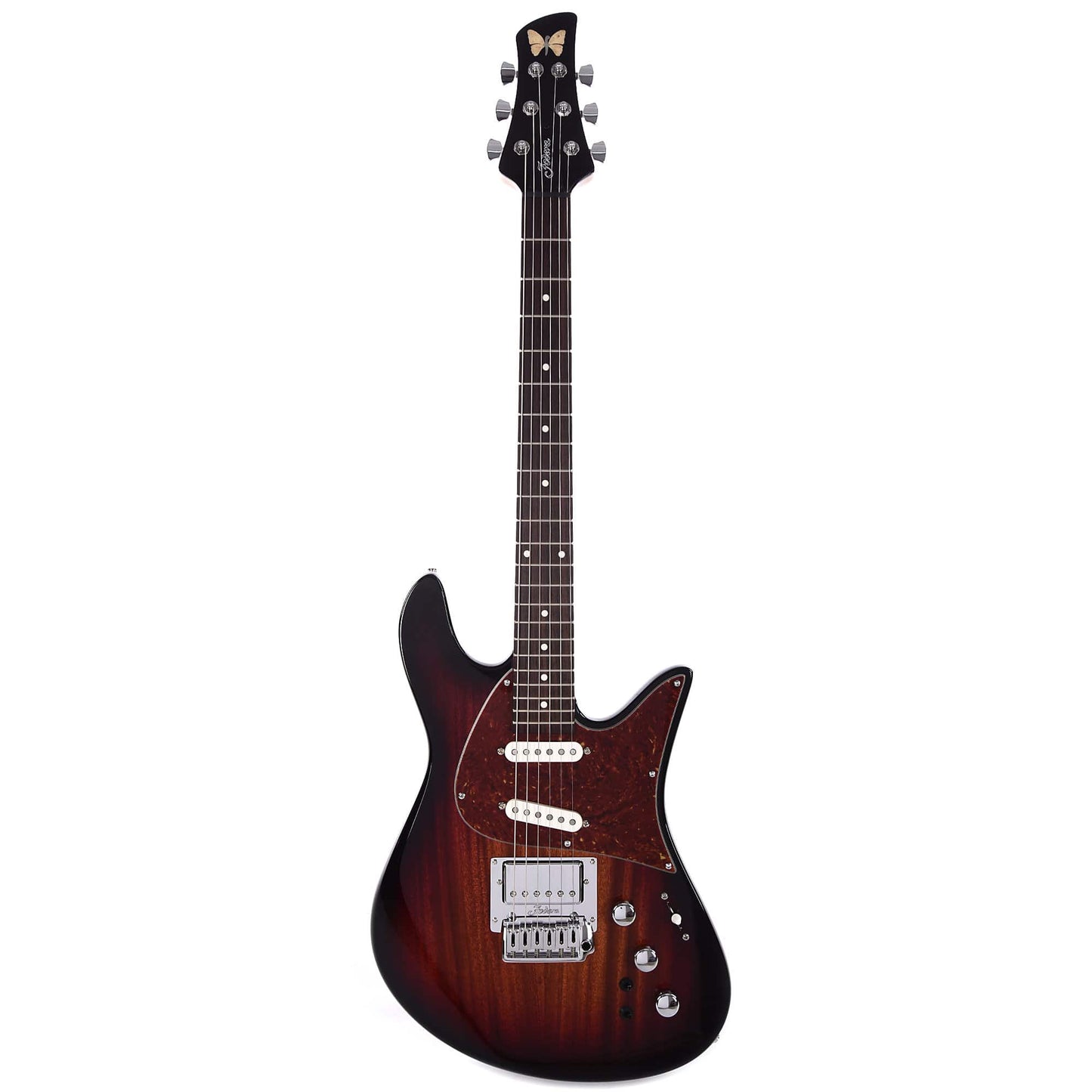 Fodera Custom Emperor Standard HSS Mahogany Vintage Sunburst w/Lollar Blondes Electric Guitars / Solid Body