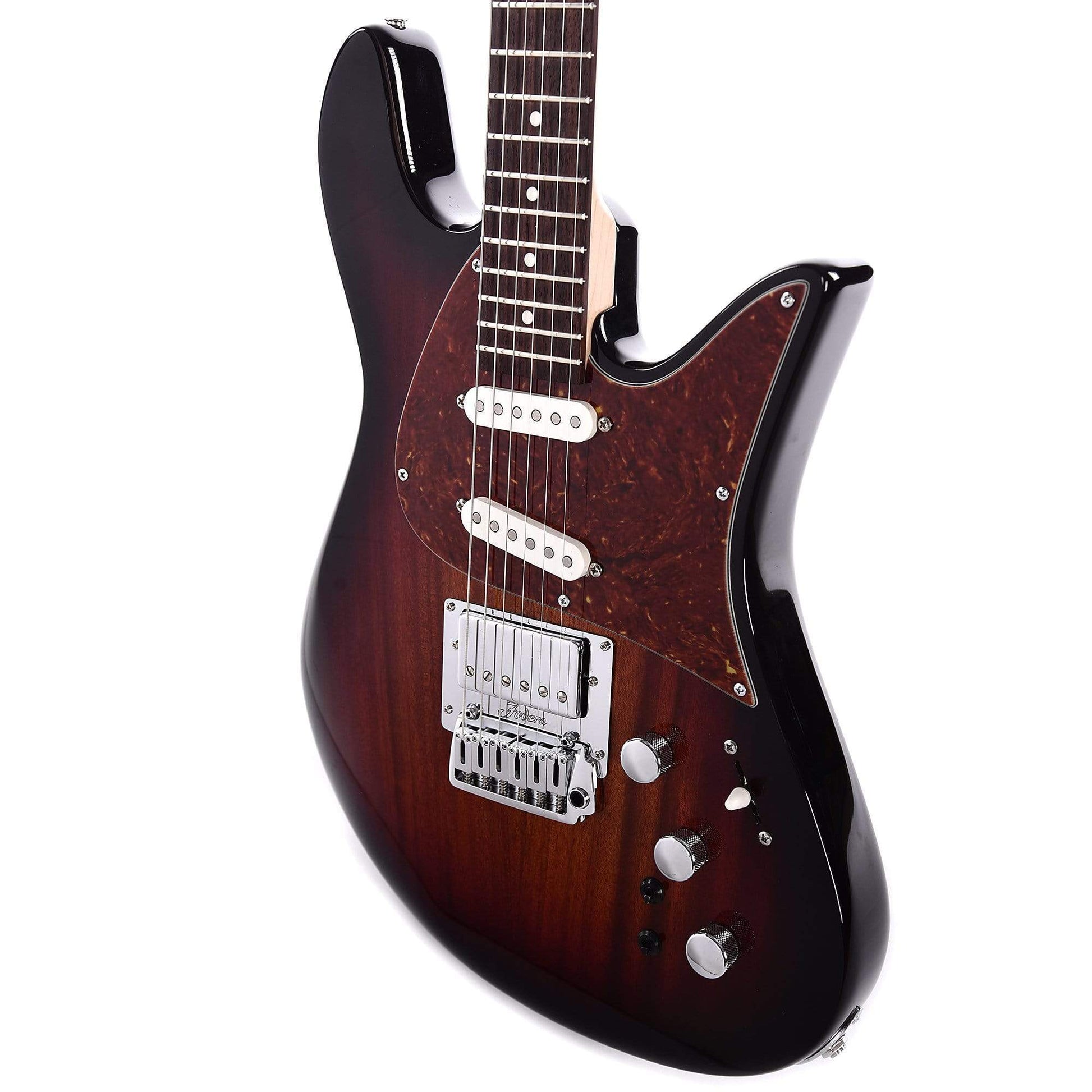Fodera Custom Emperor Standard HSS Mahogany Vintage Sunburst w/Lollar Blondes Electric Guitars / Solid Body