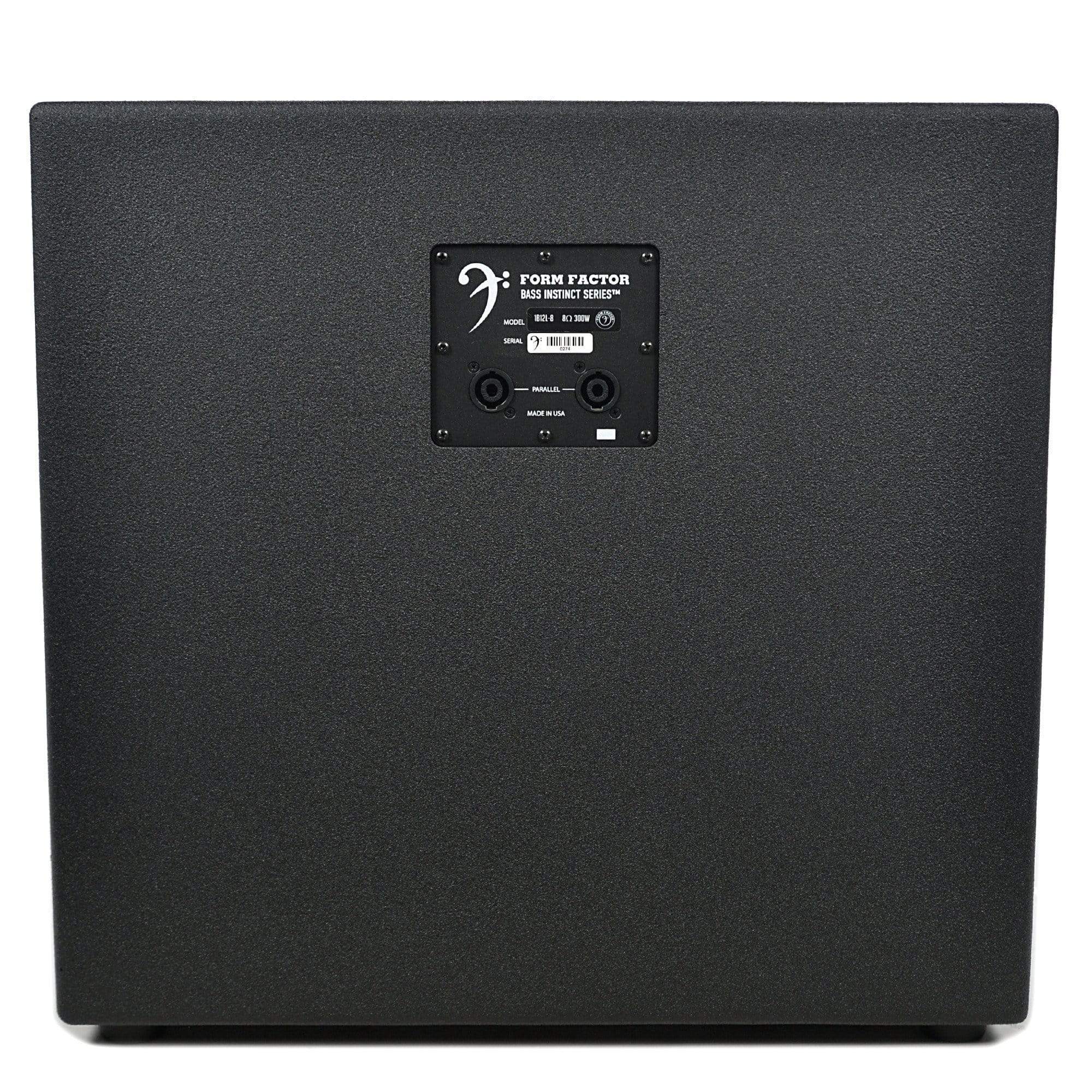 Form Factor 1B12L-8 1x12 Neo/Lite Bass Speaker Cabinet, 8 Ohm Amps / Bass Cabinets