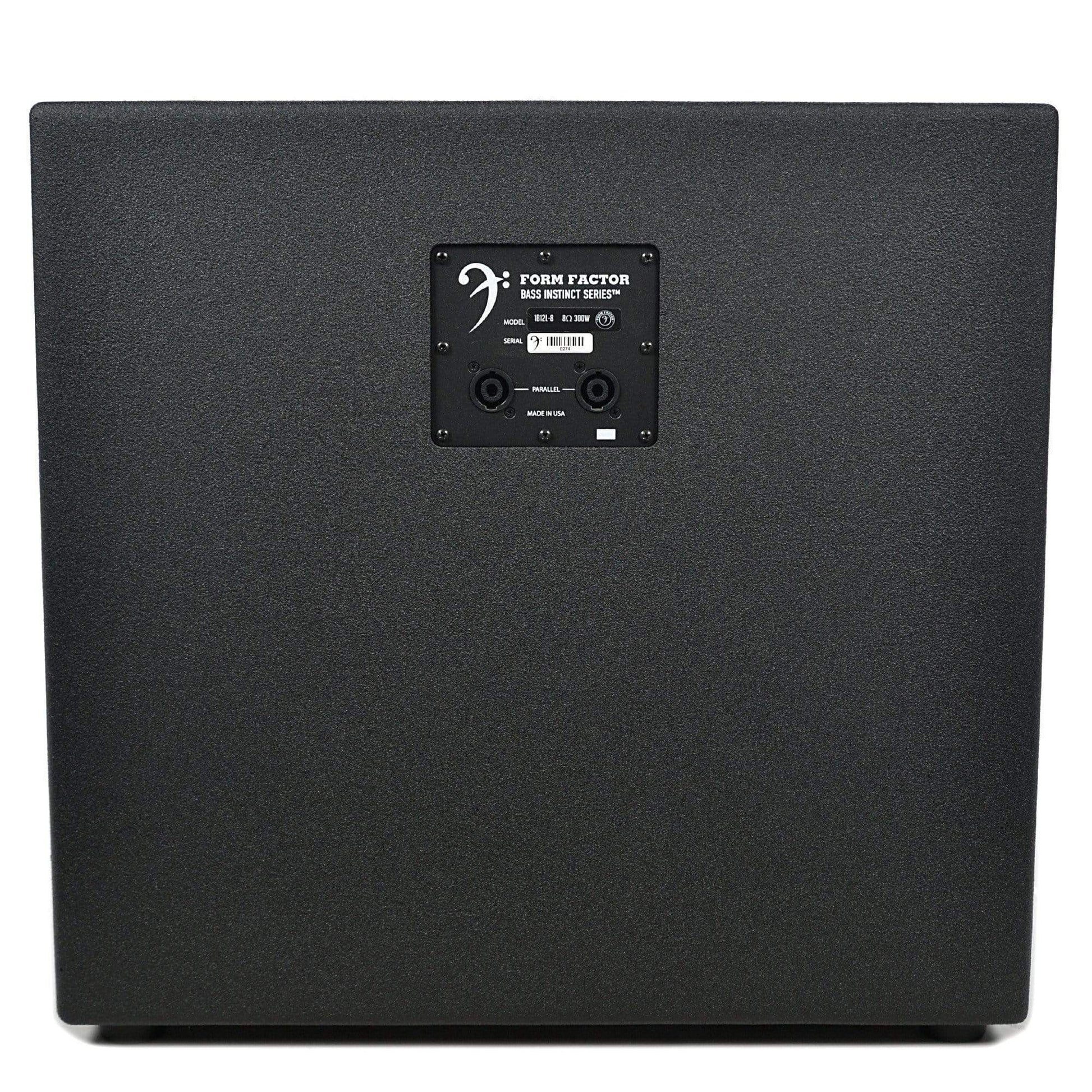Form Factor 1B12L-8 1x12 Neo/Lite Bass Speaker Cabinet, 8 Ohm Amps / Bass Cabinets