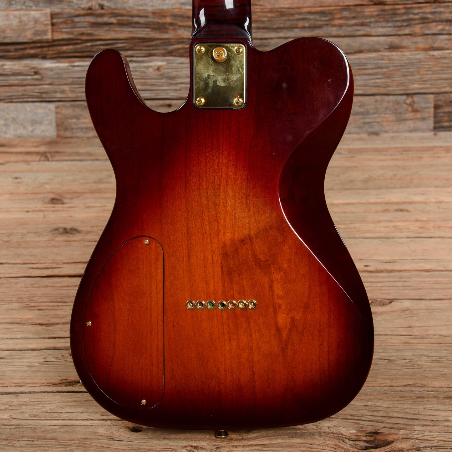 Foster Performer 7-String Sunburst Electric Guitars / Solid Body