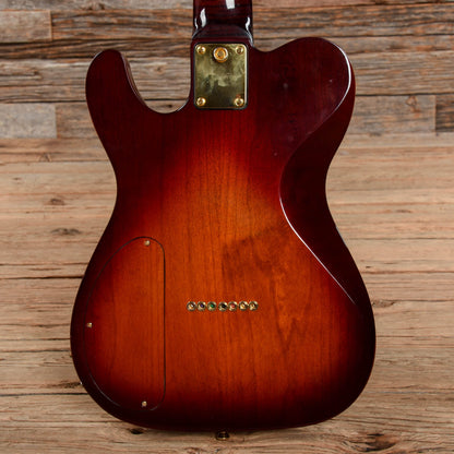 Foster Performer 7-String Sunburst Electric Guitars / Solid Body