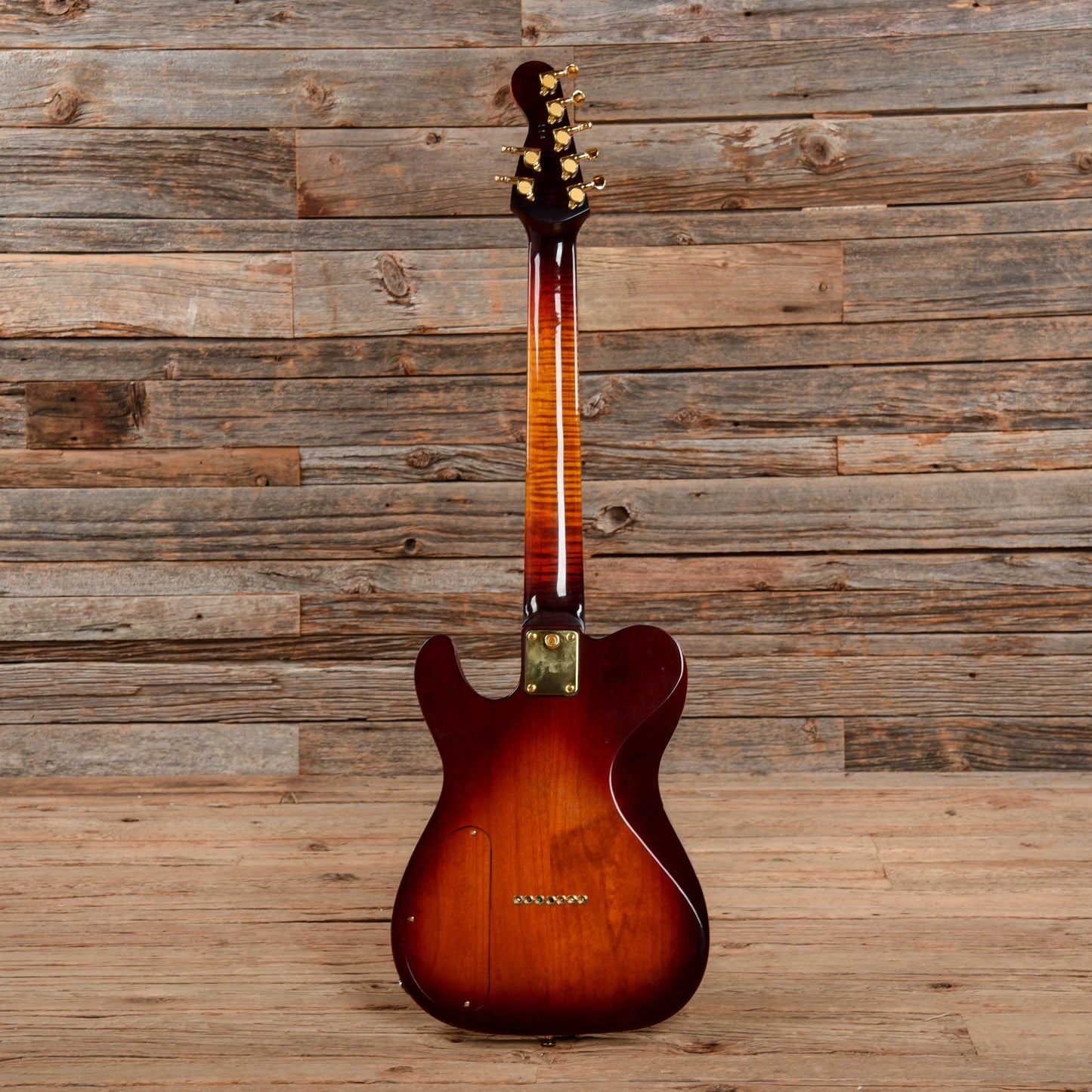 Foster Performer 7-String Sunburst Electric Guitars / Solid Body