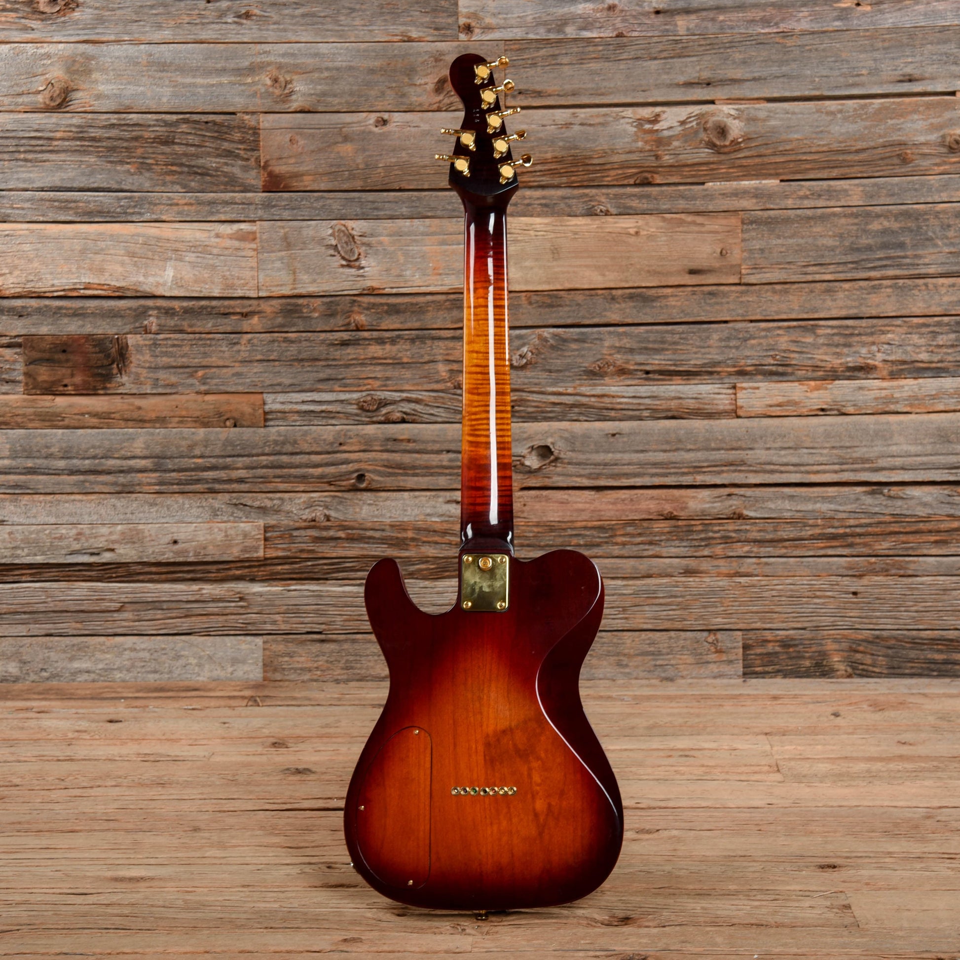 Foster Performer 7-String Sunburst Electric Guitars / Solid Body