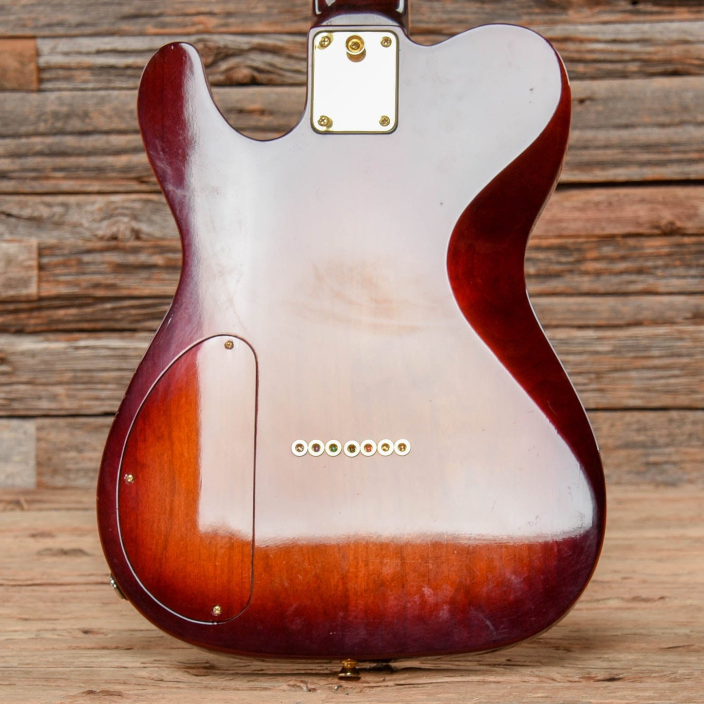 Foster Performer 7-String Sunburst Electric Guitars / Solid Body