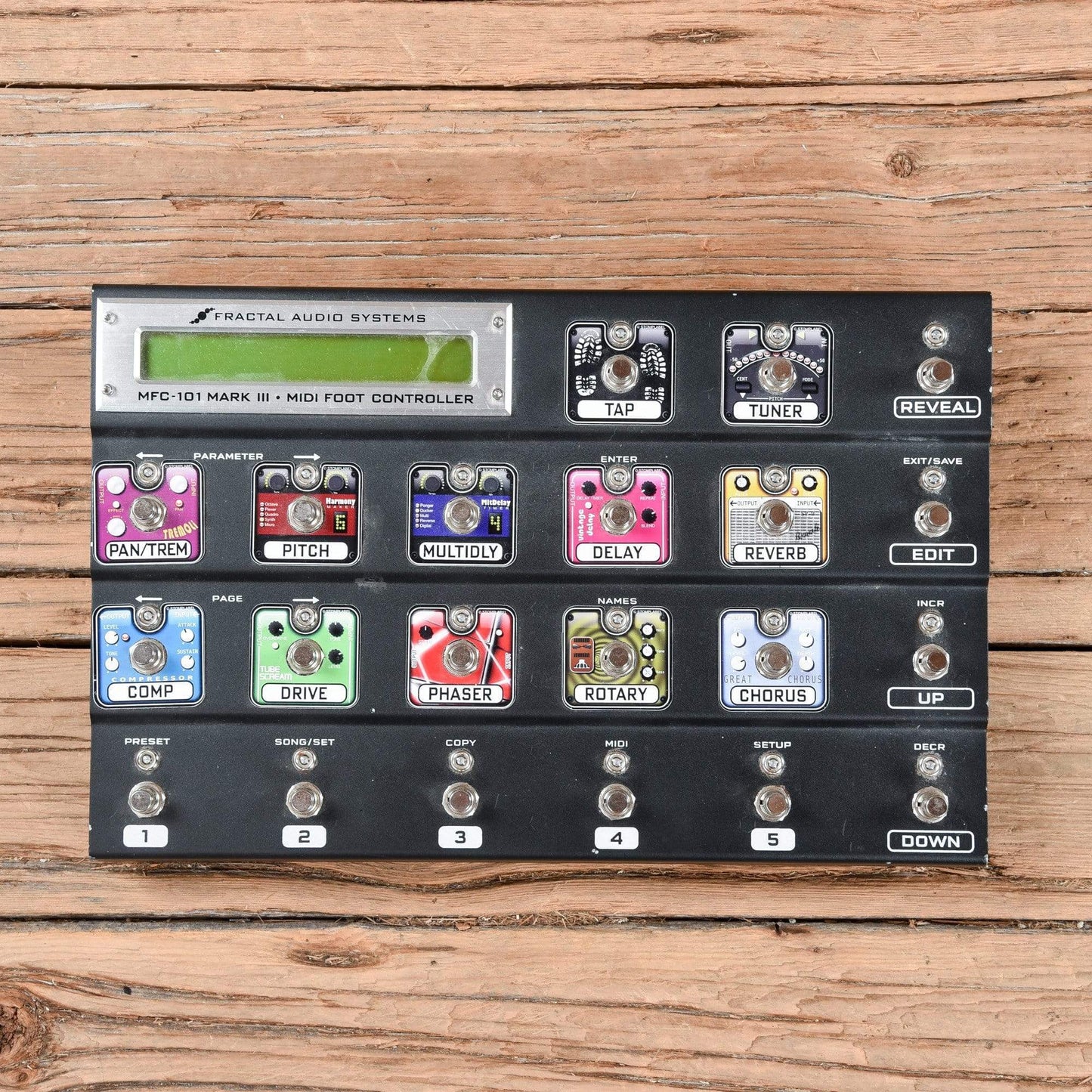 Fractal Audio Systems MFC-101 MIDI Foot Controller Effects and Pedals / Controllers, Volume and Expression