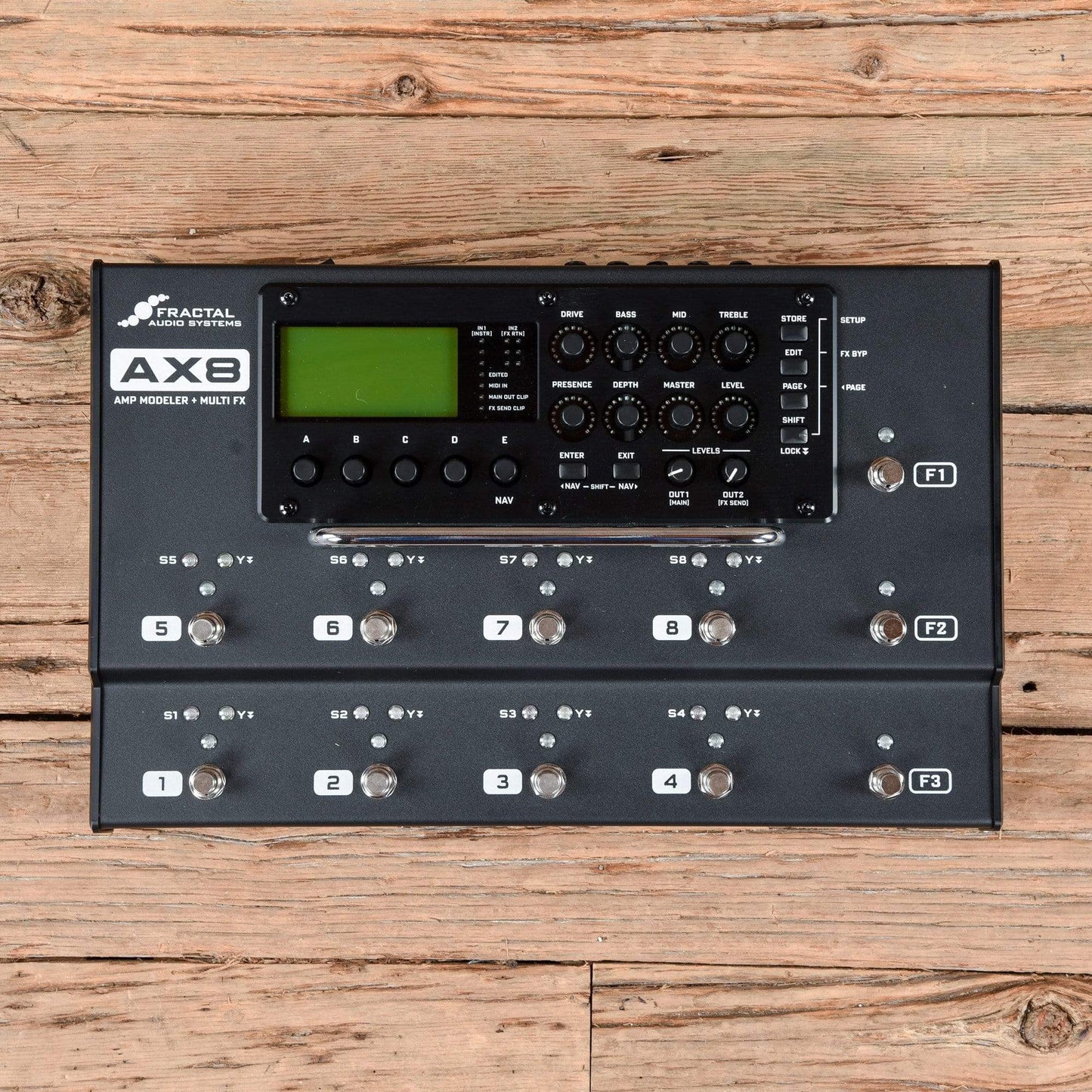 Fractal Audio Systems AX8 Amp Modeler/Multi-FX Processor Effects and Pedals / Multi-Effect Unit
