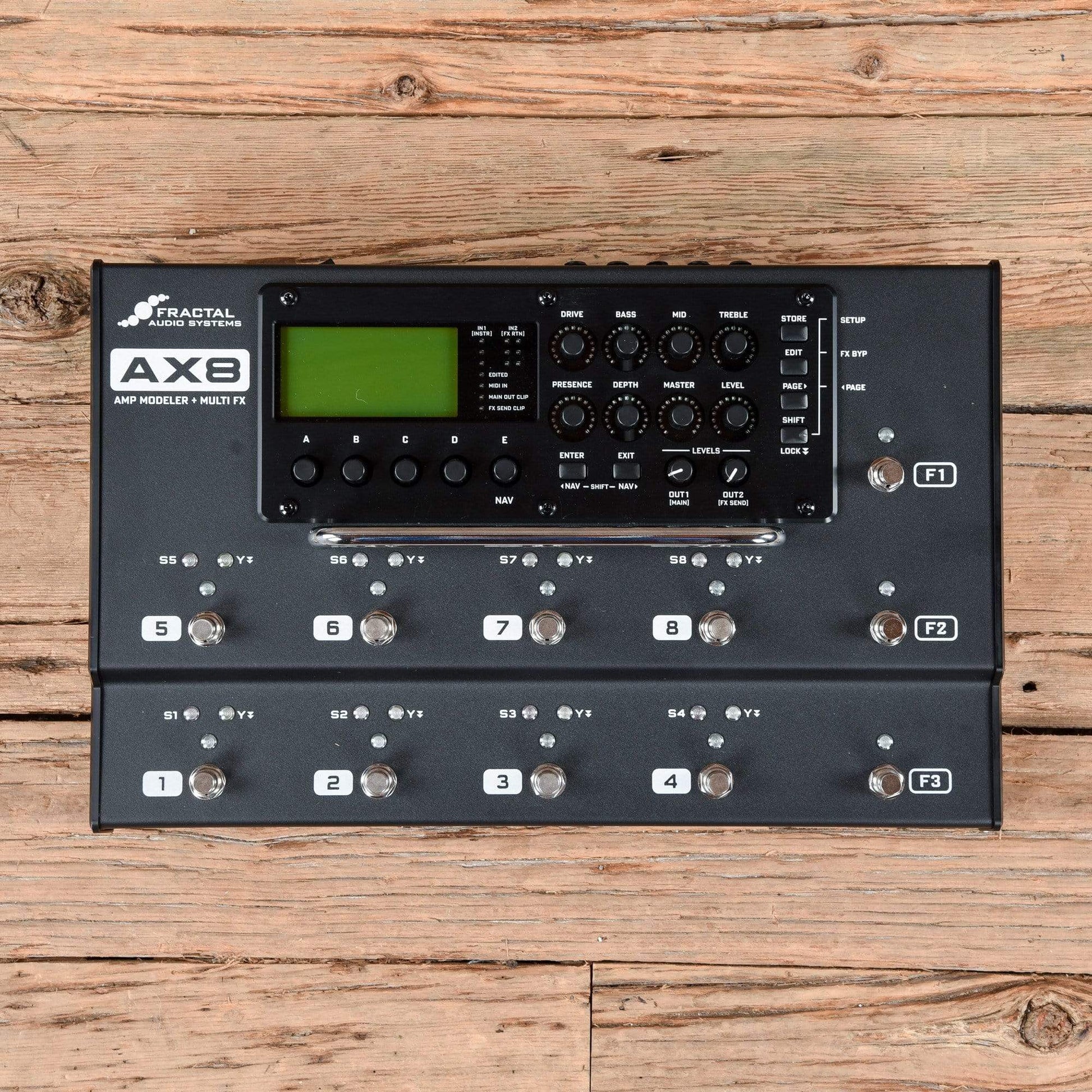 Fractal Audio Systems AX8 Amp Modeler/Multi-FX Processor Effects and Pedals / Multi-Effect Unit
