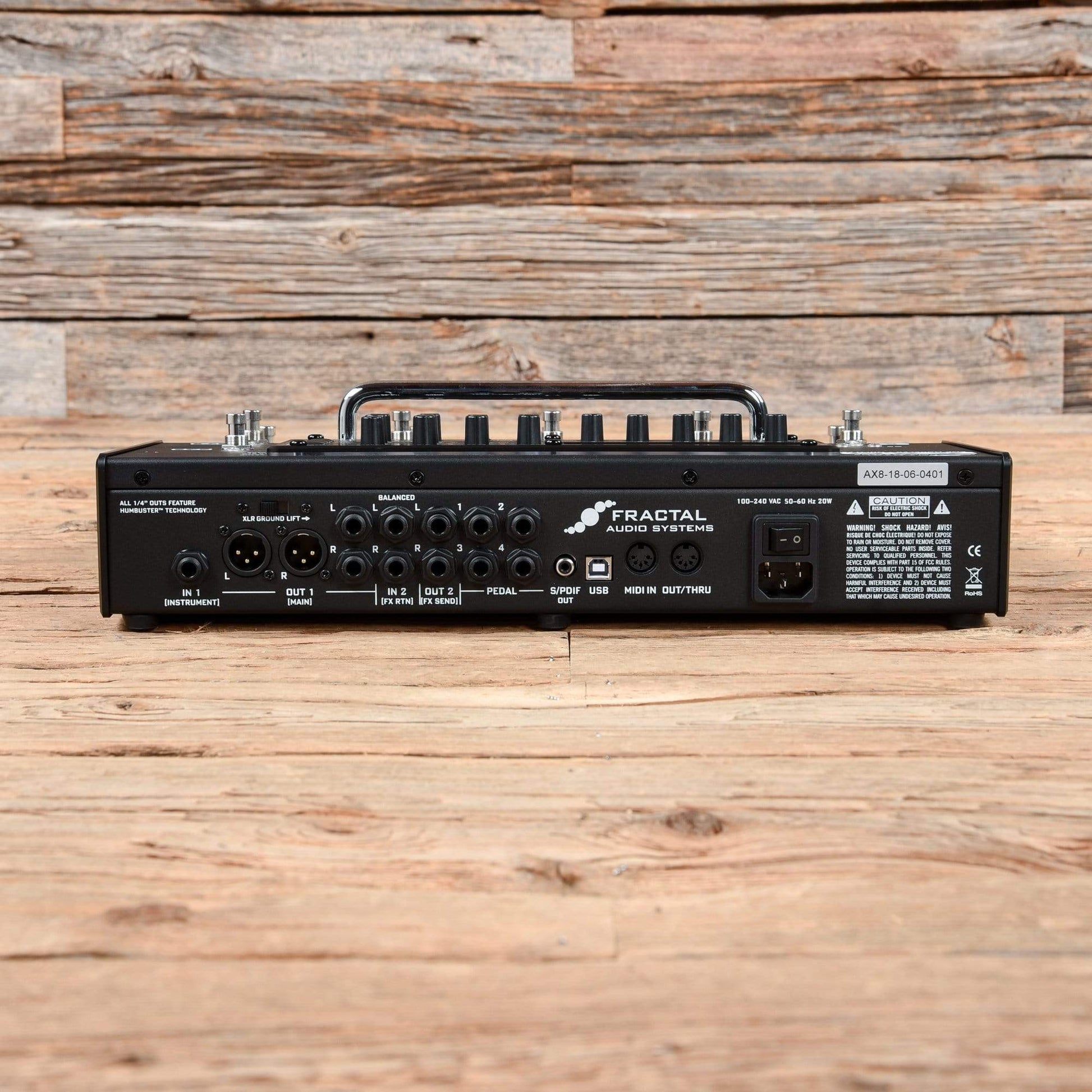 Fractal Audio Systems AX8 Amp Modeler/Multi-FX Processor Effects and Pedals / Multi-Effect Unit