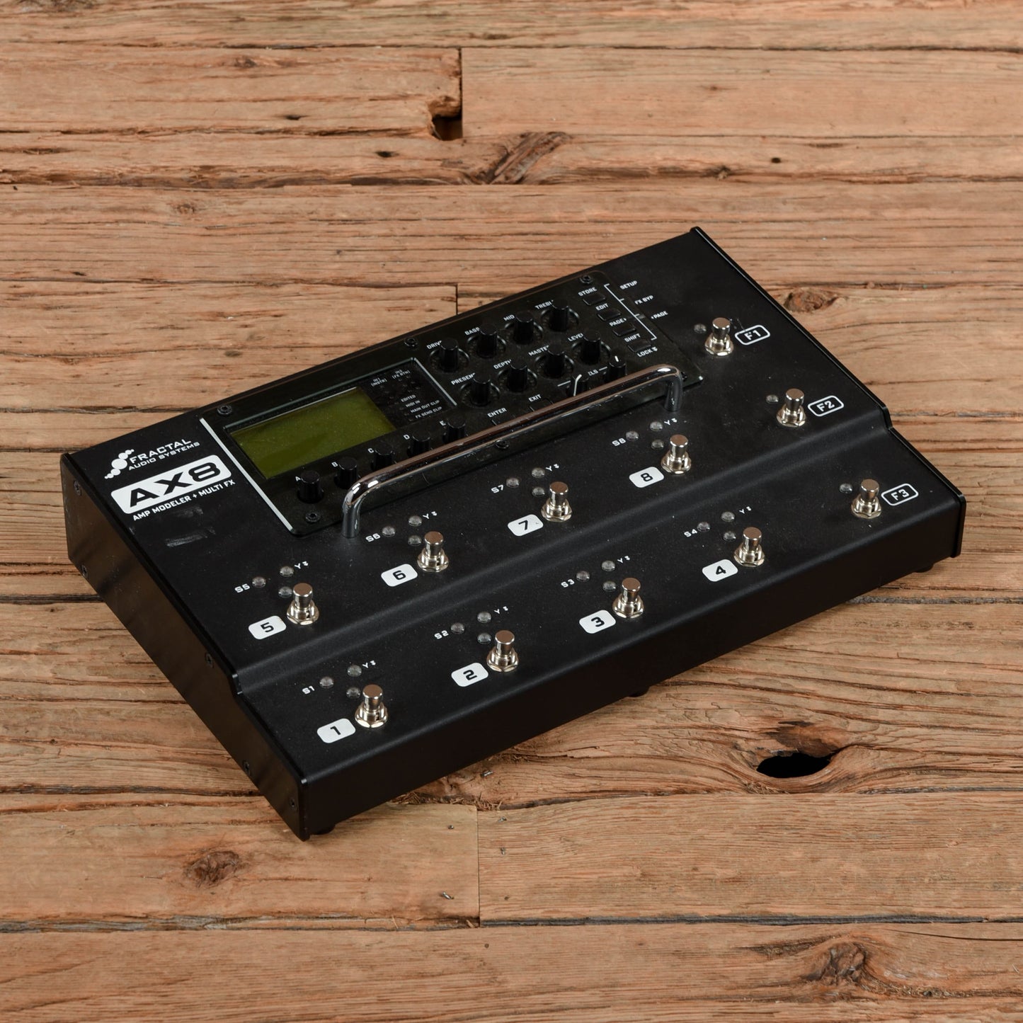 ax8 expression pedal Fractal Audio Systems AX8 Amp Modeler/Multi-FX Processor – Chicago Music Exchange
