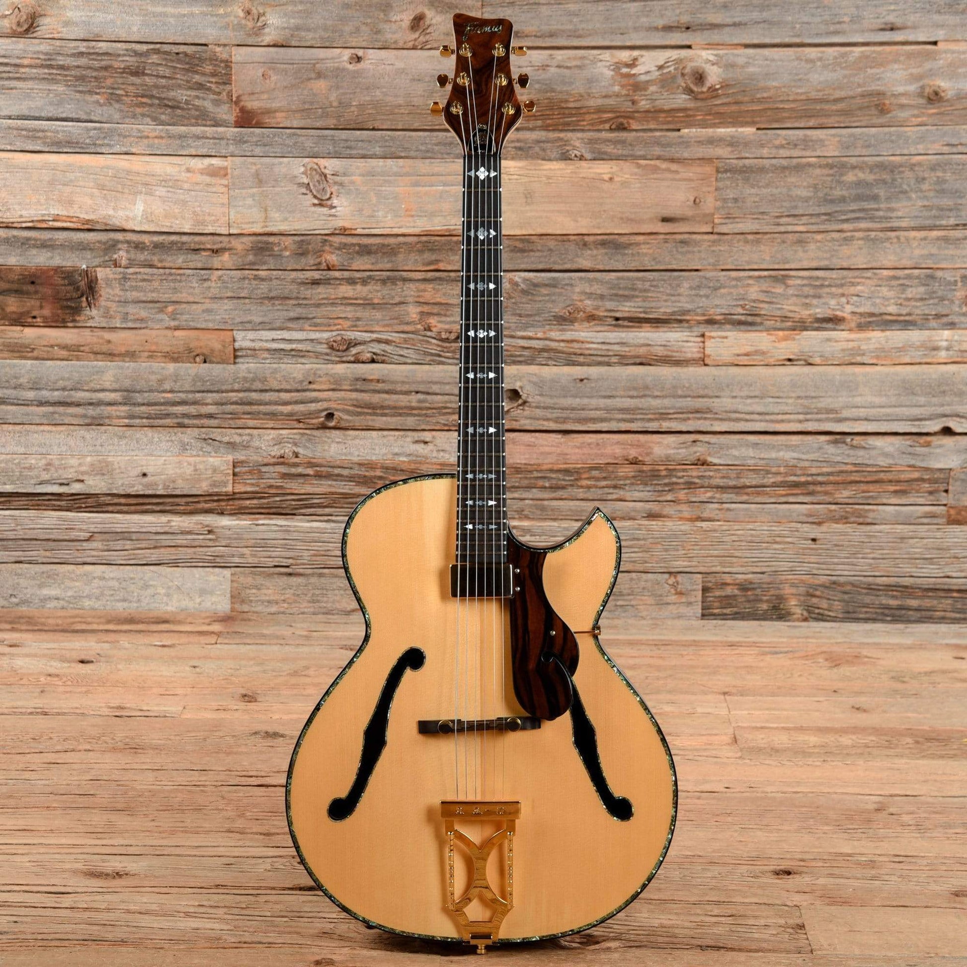 Framus AZ-10 Spruce Top w/Santos Rosewood Back & Sides Natural 2008 Electric Guitars / Hollow Body