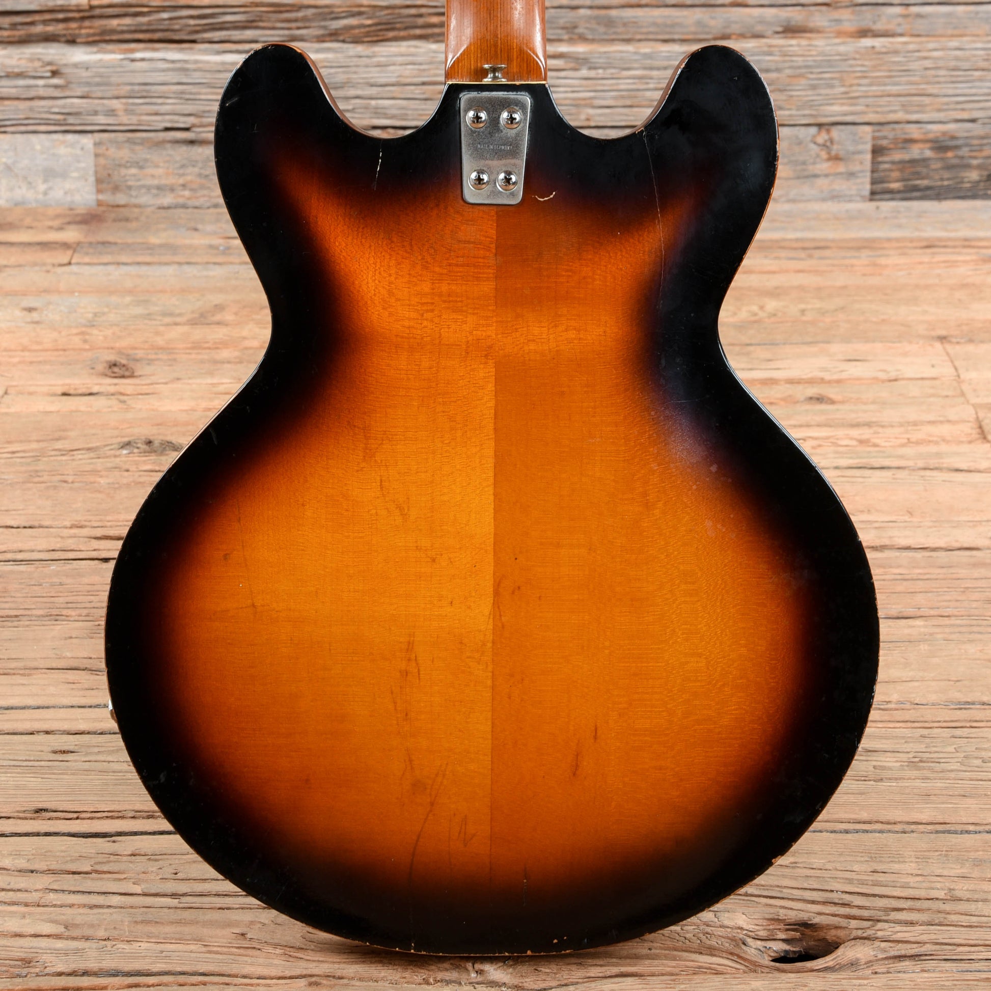 Framus Sorento Sunburst 1960s Electric Guitars / Semi-Hollow