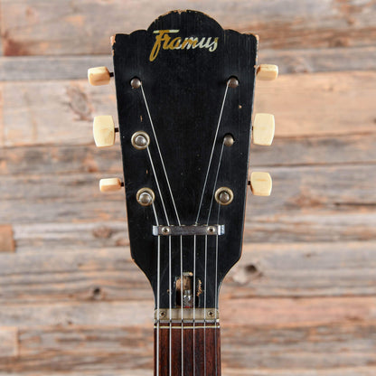 Framus Sorento Sunburst 1960s Electric Guitars / Semi-Hollow