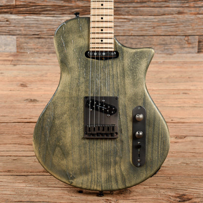 Framus Custom Shop Masterbuilt The Blank T (Previously Owned by Isaiah Sharkey) Stonebleached Grey 2016 Electric Guitars / Solid Body