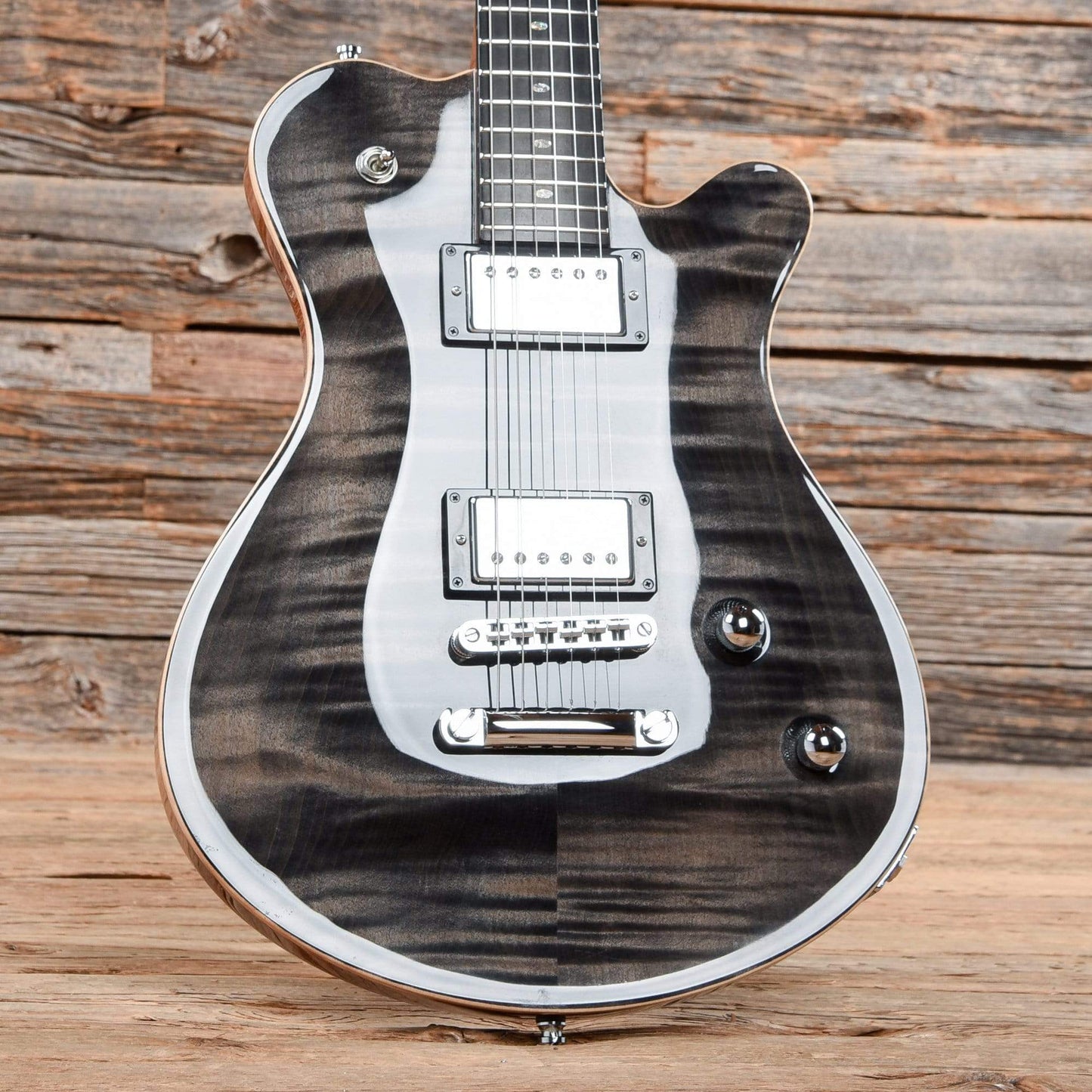 Framus Panthera Supreme Pro Transparent Charcoal Electric Guitars / Solid Body