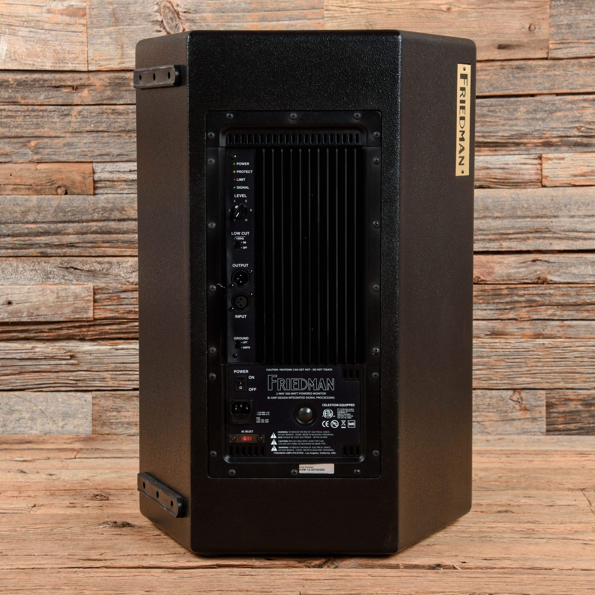 Friedman ASM-12 2-Way 500w 1x12 Powered Guitar Amp Modeler Monitor Amps / Guitar Combos