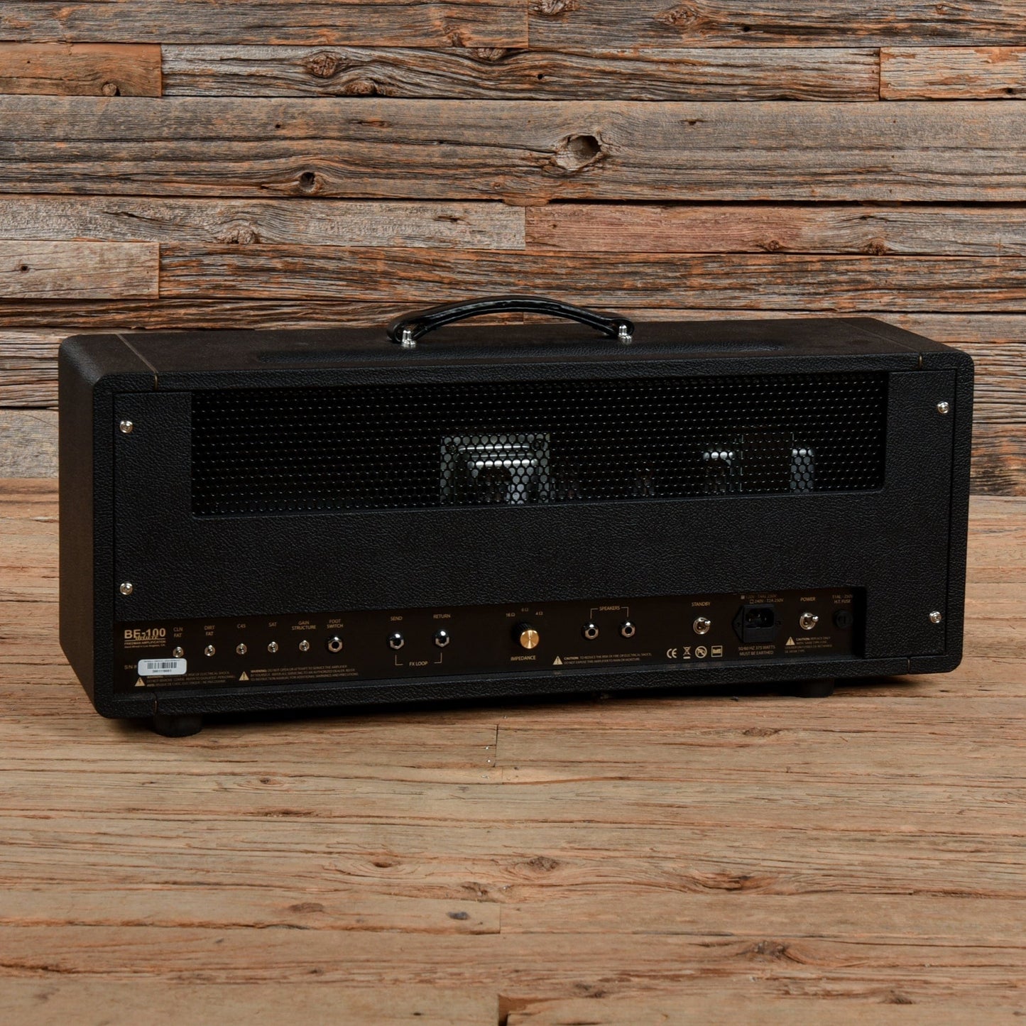 Friedman BE-100 Deluxe 3-Channel 100-Watt Guitar Amp Head Amps / Guitar Heads