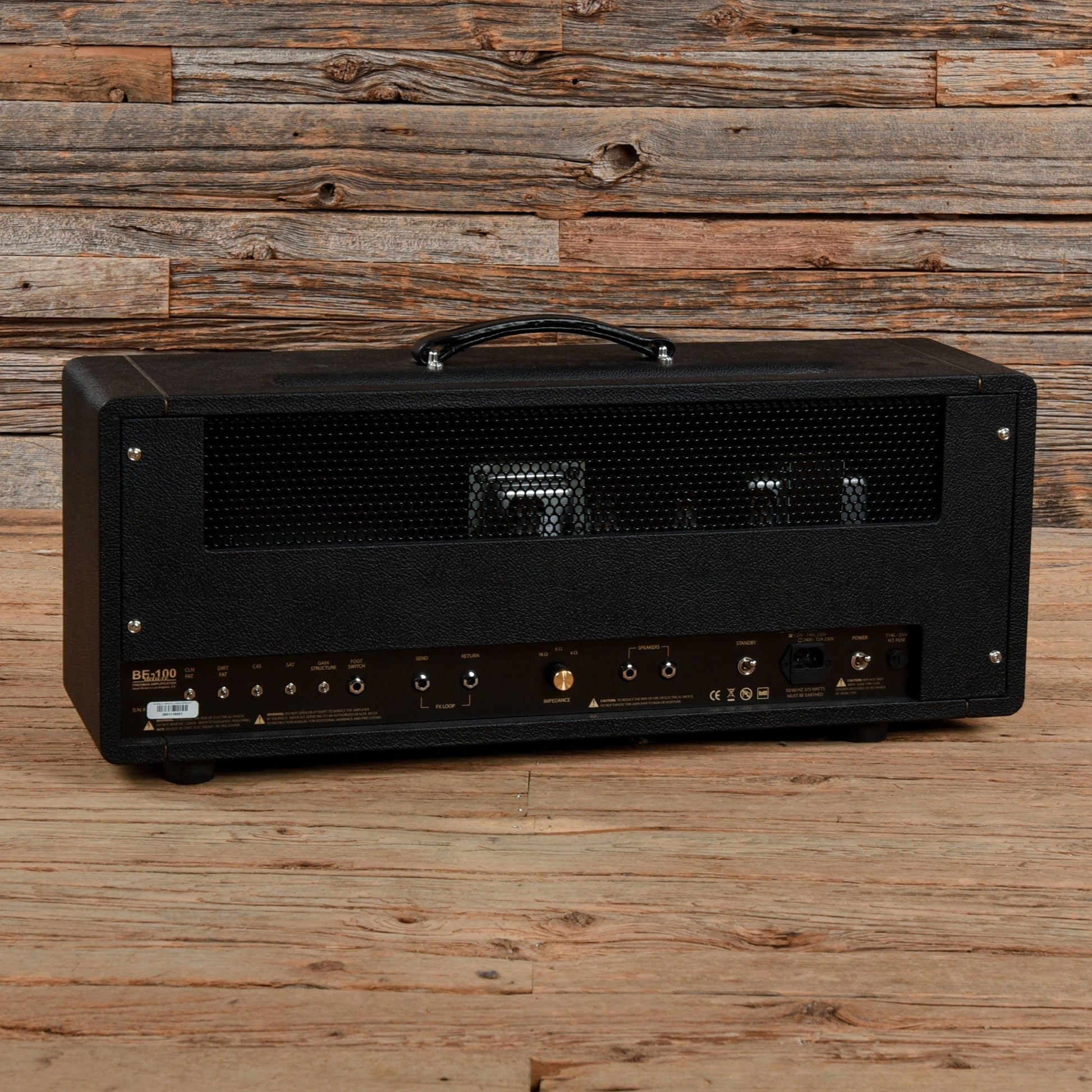 Friedman BE-100 Deluxe 3-Channel 100-Watt Guitar Amp Head Amps / Guitar Heads